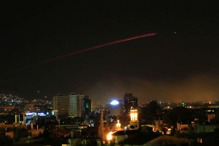 Mỹ và đồng minh tấn công Syria từ các căn cứ ở Trung Đông