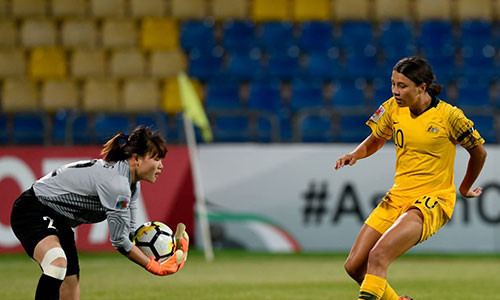 Tuyển nữ Việt Nam thua đậm Australia ở giải châu Á