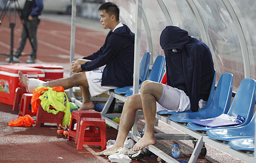 Tuấn Anh rất mẫn cảm với chấn thương.