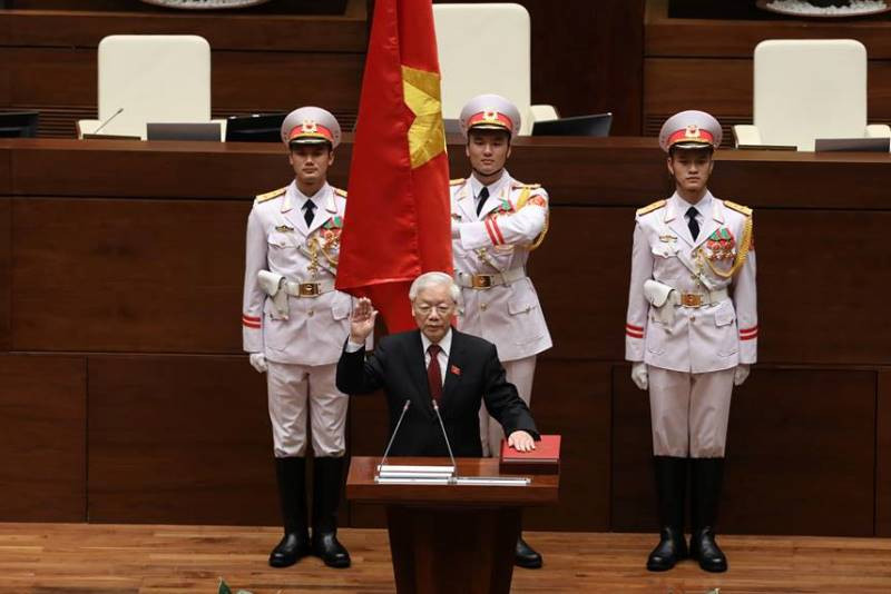 Tổng Bí thư Nguyễn Phú Trọng đắc cử Chủ tịch nước