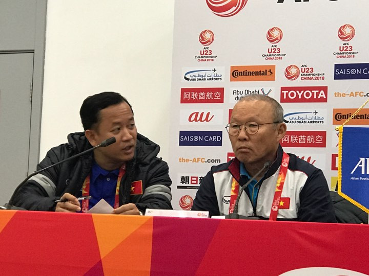 HLV Park Hang-seo: 'U23 Việt Nam đã chơi như chiến binh'