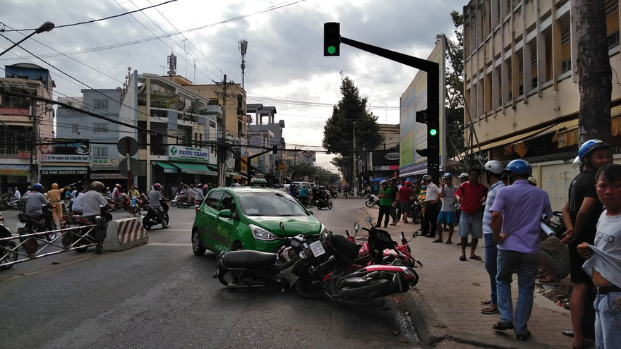 Hiện trường vụ tai nạn