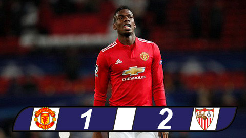 Thất thủ ở Old Trafford, M.U cúi đầu rời Champions League