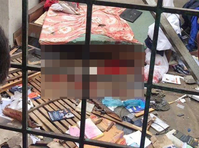 Hiện trường vụ nổ