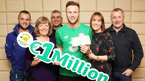 Cầu thủ đội hạng Nhất trúng giải 1 triệu euro