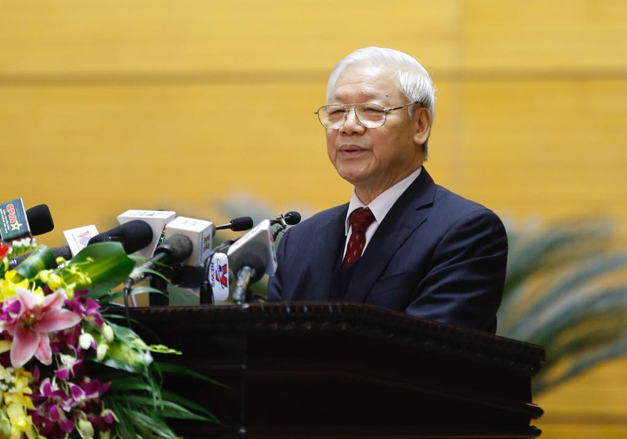 Tổng Bí thư chỉ ra những hạn chế trong công tác xây dựng Đảng