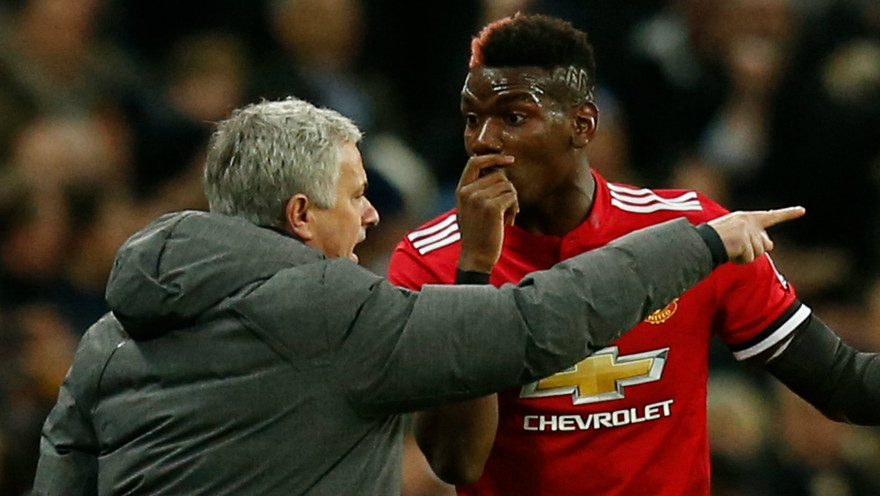 Mourinho rất thất vọng về phong độ của Pogba