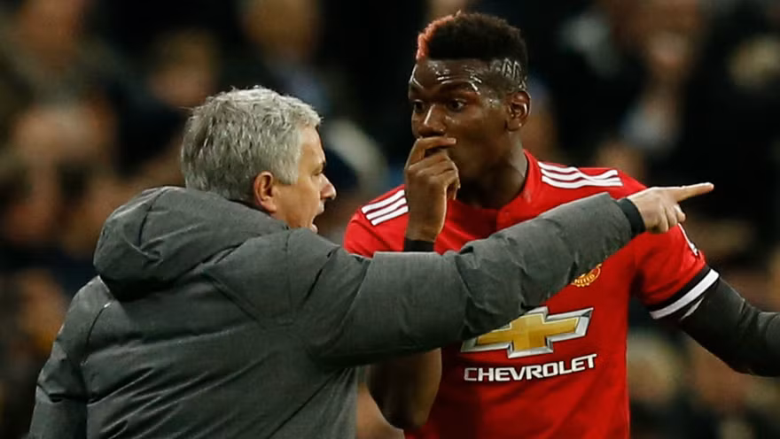Mourinho rất thất vọng về phong độ của Pogba