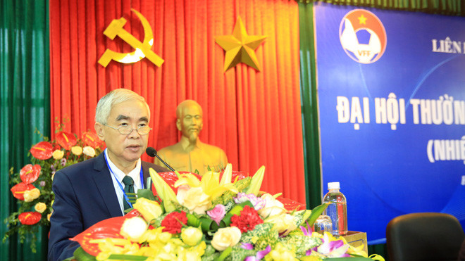 Chủ tịch VFF Lê Hùng Dũng cho rằng cần tôn trọng quyền đề cử của các tổ chức thành viên. Ảnh: VSI