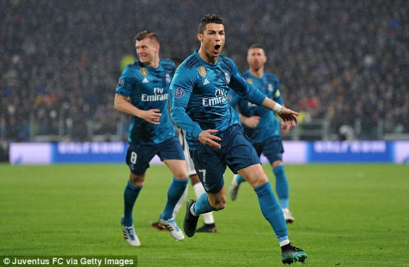 Ronaldo lập nhiều kỷ lục ở trận đấu giữa Real và Juve rạng sáng nay