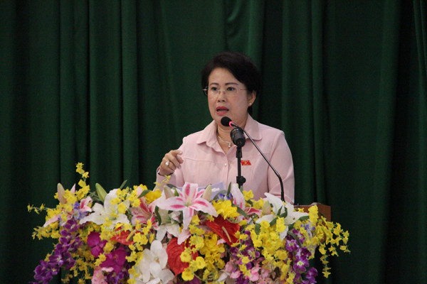 Bà Phan Thị Mỹ Thanh.