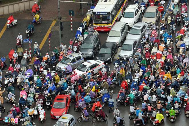 Hà Nội chính thức đưa ra lộ trình cấm xe máy vào năm 2030