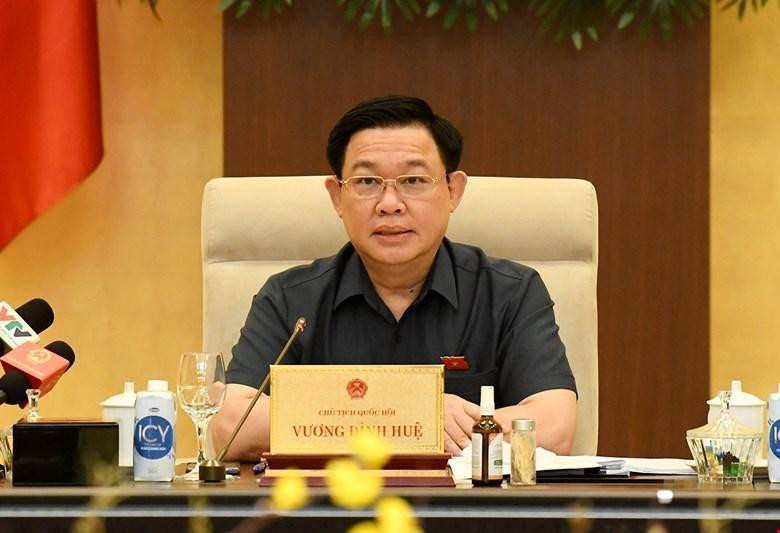 Chủ tịch Quốc hội Vương Đình Huệ