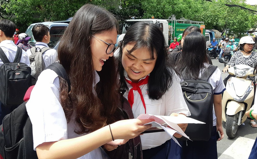 Ngày 2/5, Sở GD&ĐT TPHCM công bố thống kê NV1 vào lớp 10 năm học 2019 - 2020