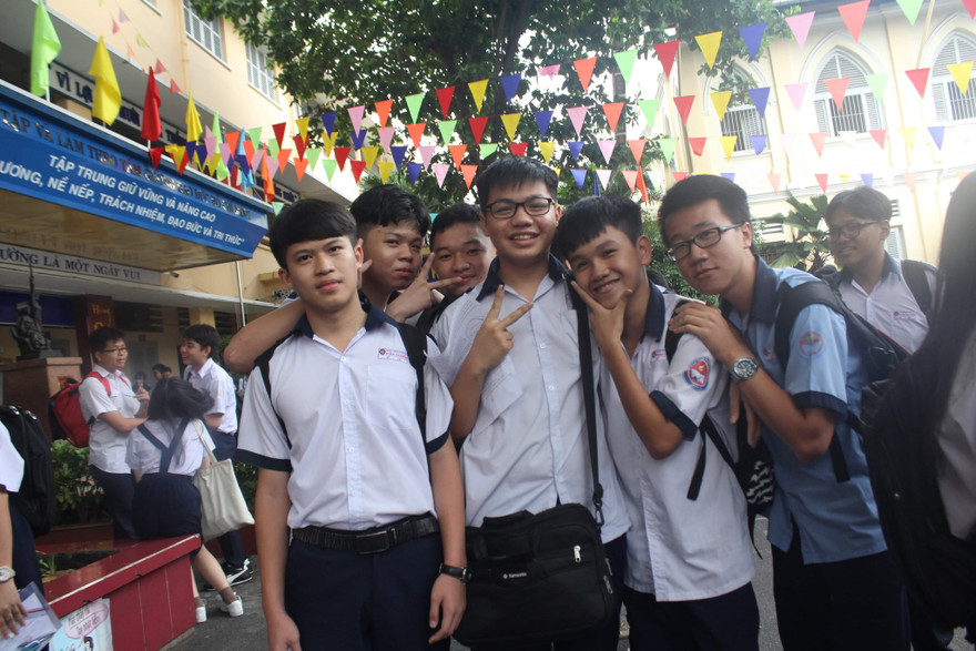 Thí sinh dự thi lớp 10 tại TPHCM