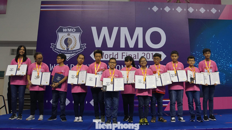 12 học sinh của Việt Nam tham gia cuộc thi đều có giải