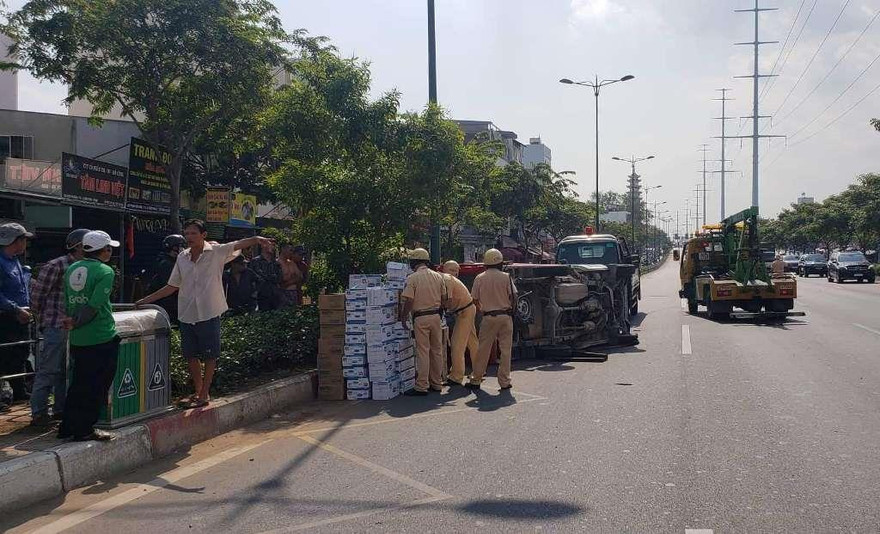 Hiện trường vụ việc.