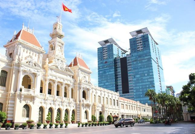 TPHCM đang thực hiện giãn cách theo Chỉ thị 16+ (Ảnh: Vân Sơn)