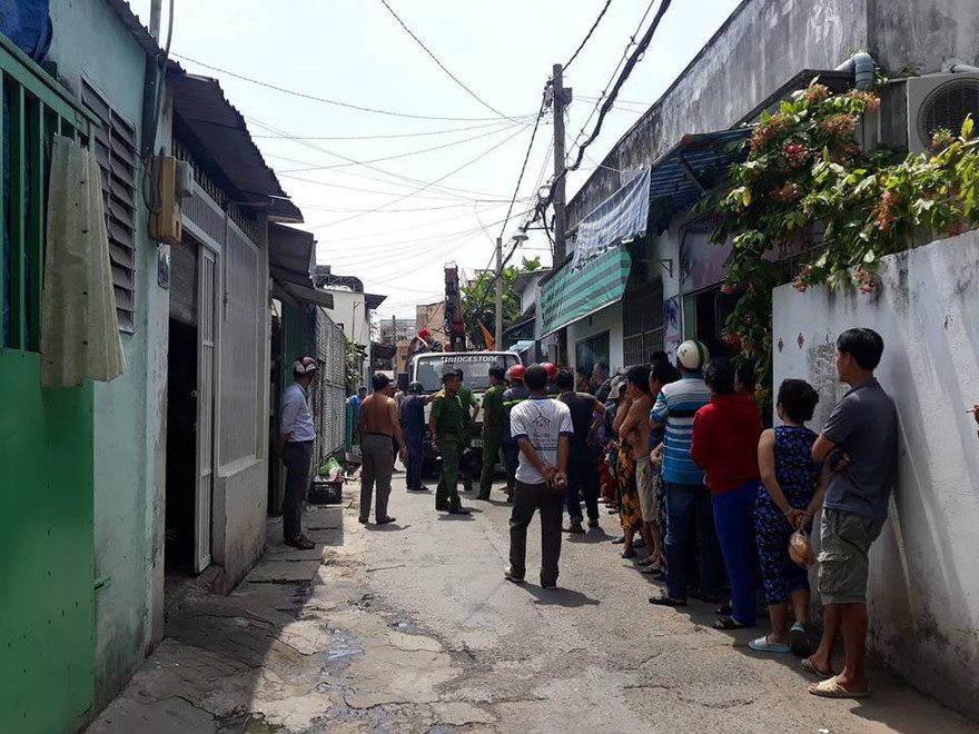 Khu vực xảy ra vụ việc.