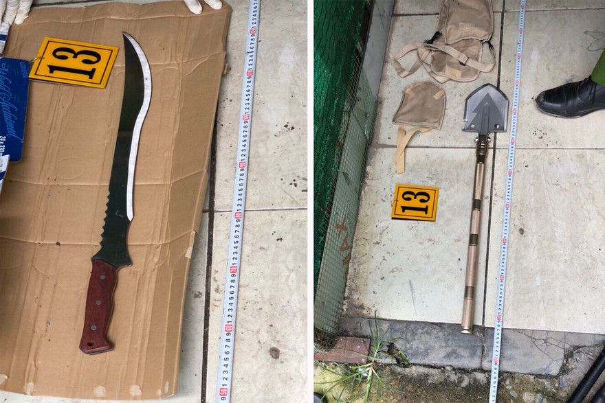 Tang vật bị thu giữ.