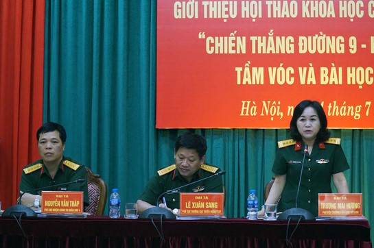 Giới thiệu hội thảo Chiến thắng Đường 9 - Khe Sanh 
