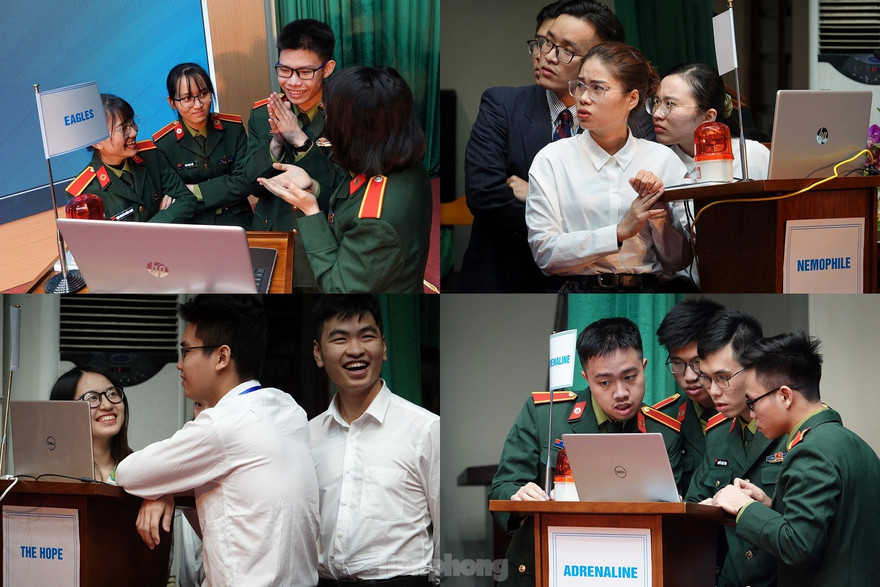 Học viên, sinh viên Học viện Quân y so tài tiếng Anh 