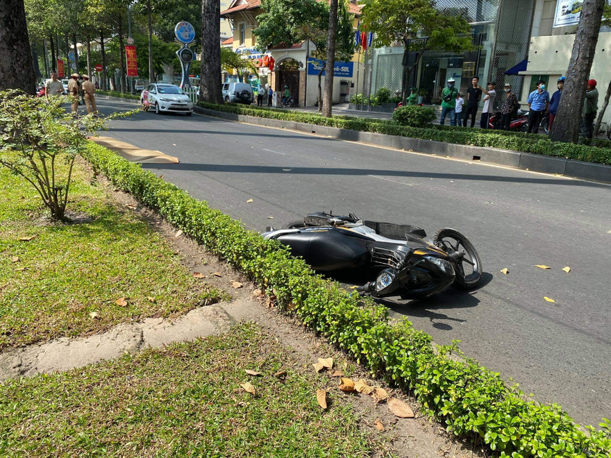 Hiện trường vụ việc.