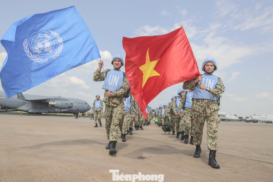 Bệnh viện dã chiến cấp 2 số 1 (BVDC 2.1) đặt chân đến Nam Sudan, tháng 10/2018