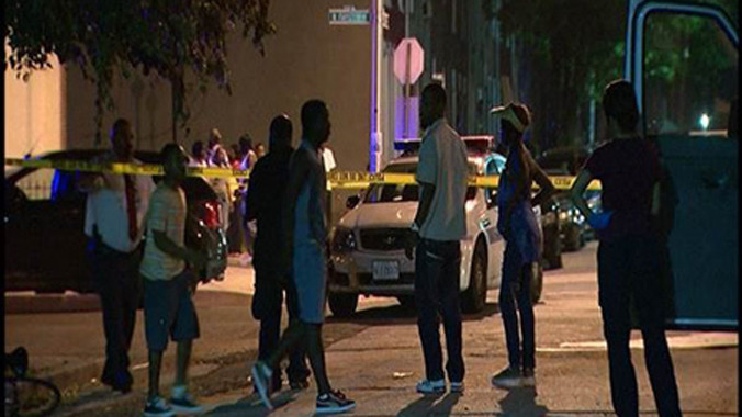 Con đường nơi xảy ra vụ xả súng đẫm máu. Nguồn: NBCnews