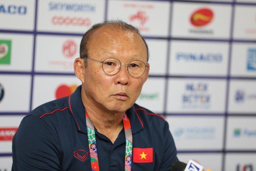 HLV Park Hang Seo. Ảnh: Hữu Phạm