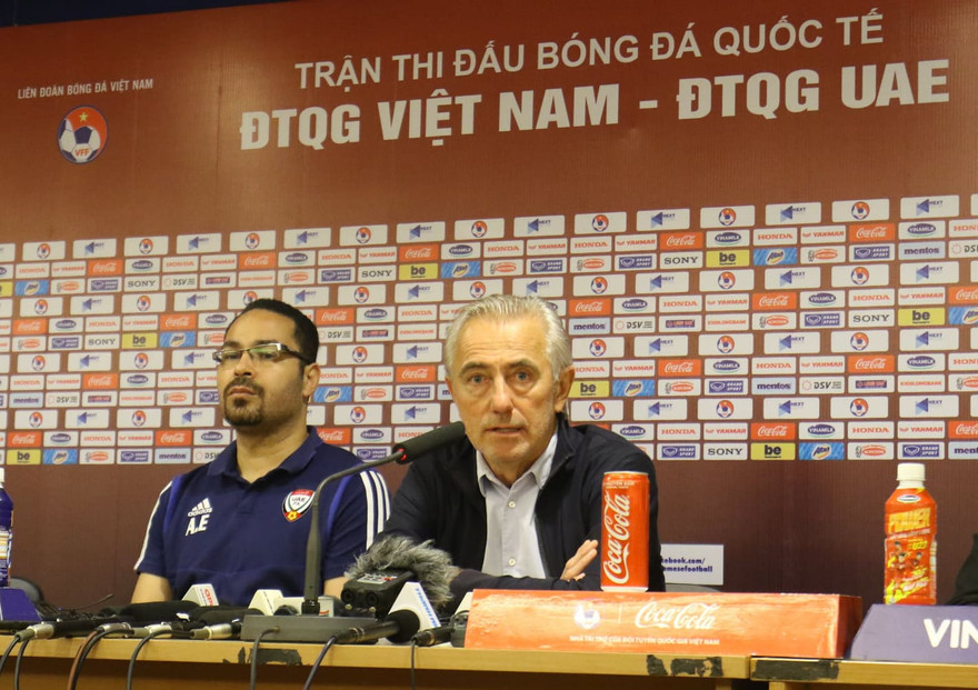 HLV Bert van Marwijk. Ảnh: Như Ý 