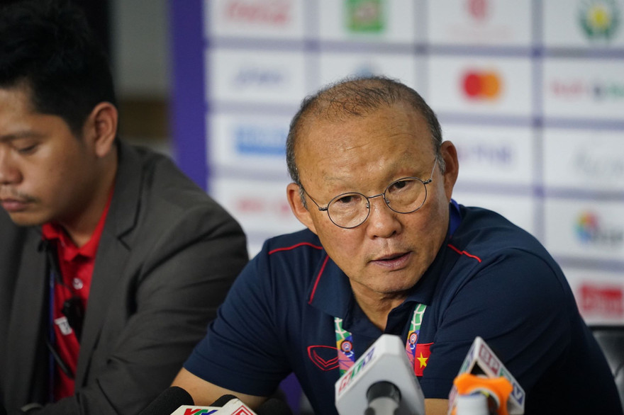 HLV Park Hang Seo. Ảnh: Tuấn Hải