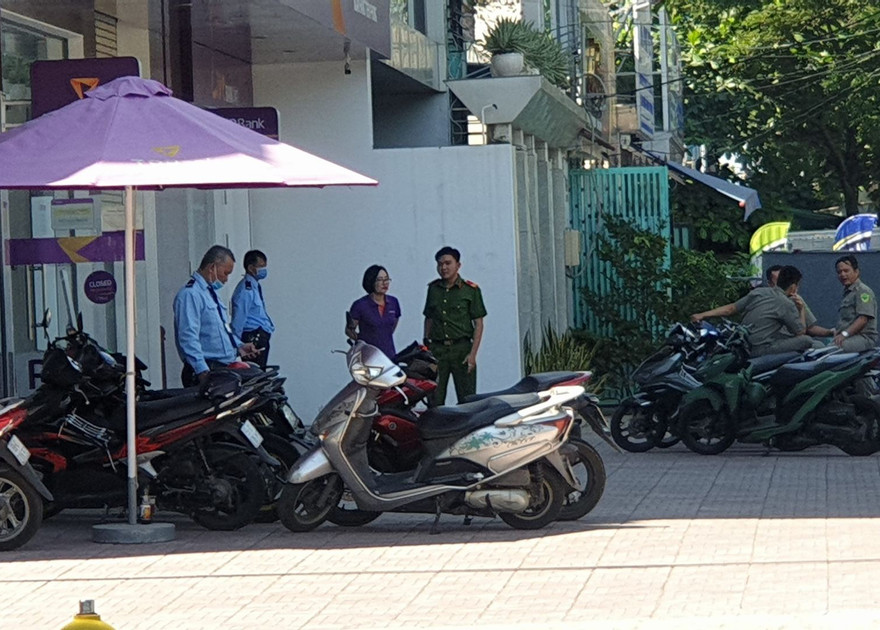 Ngân hàng xảy ra vụ việc.