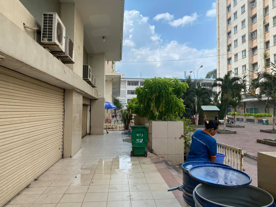 Khu vực phát hiện thi thể nạn nhân.