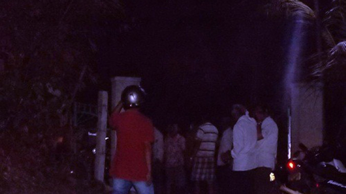 Gia đình chuẩn bị lo hậu sự cho nạn nhân.