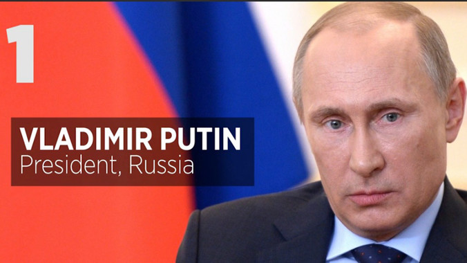 Tổng Nga Putin người quyền lực nhất thế giới. Ảnh: Forbes