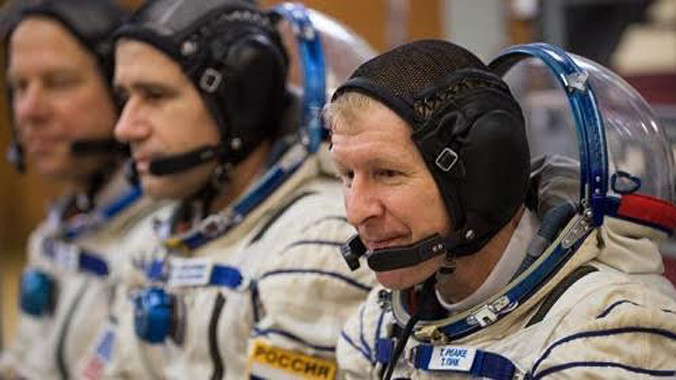 Tim Peake đang đến giai đoạn đào tạo cuối. Ảnh: BBC