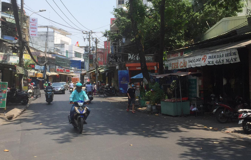 Hiện trường vụ việc.