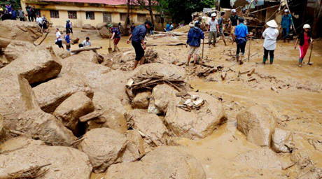 Hình ảnh thiệt lại bởi lũ quét ở Sơn La vừa qua