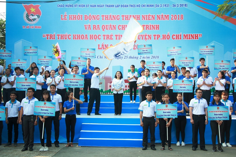 Khởi động Tháng Thanh niên 2018 tại TPHCM