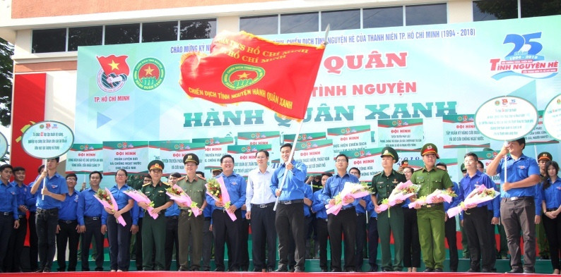 Xuất quân chiến dịch Hành quân xanh TPHCM năm 2018