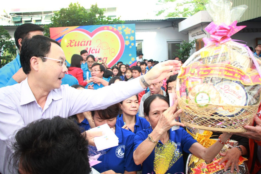 Sôi nổi ngày hội 'Xuân yêu thương' Tết Mậu Tuất 2018