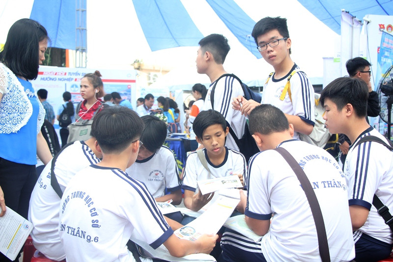 Ngày hội Tuyển sinh, hướng nghiệp và giáo dục nghề nghiệp năm 2018