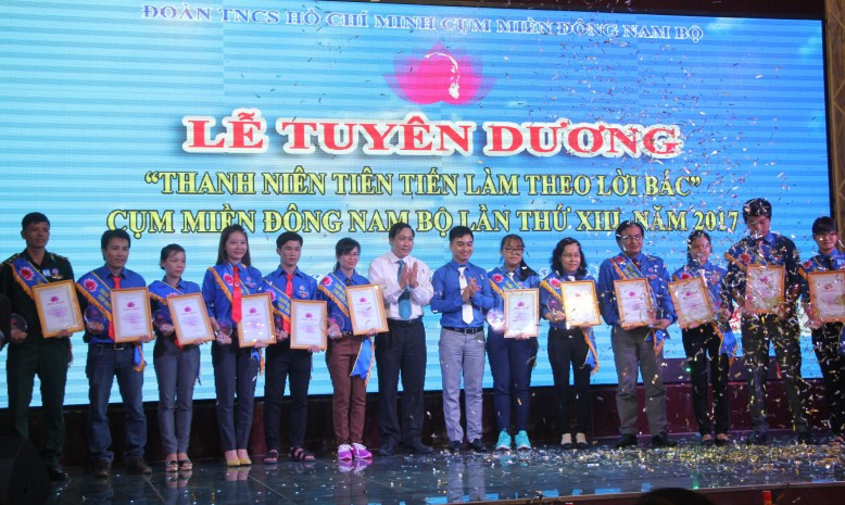 250 đại biểu dự Liên hoan 'Thanh niên tiên tiến làm theo lời Bác'