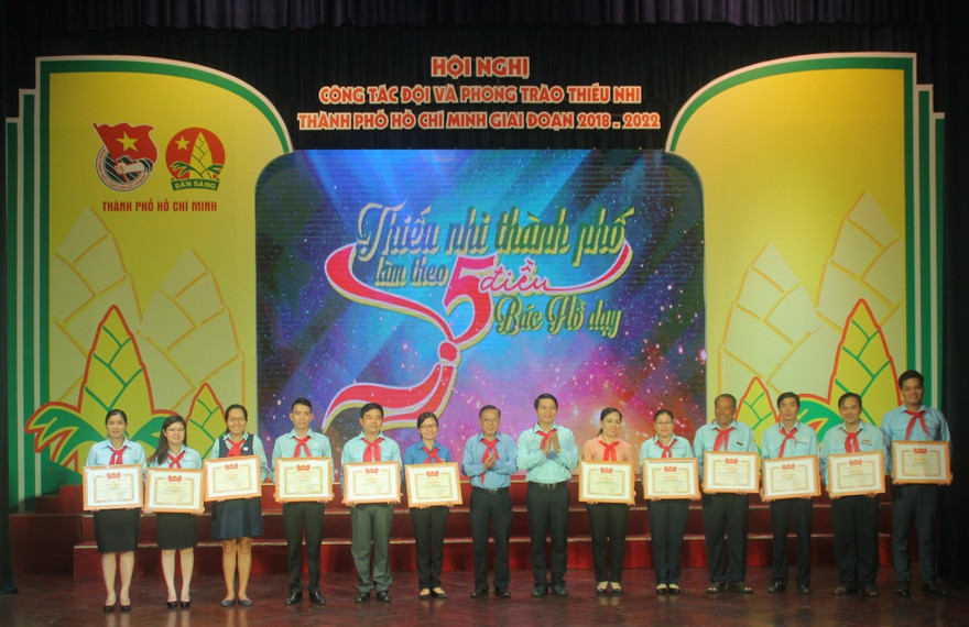 Hội nghị công tác Đội - phong trào thiếu nhi TPHCM giai đoạn 2018-2022