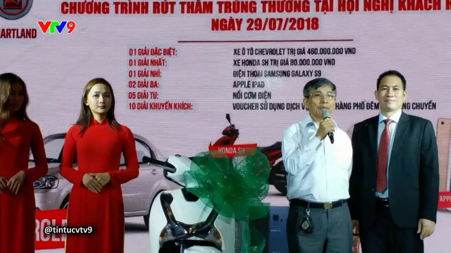 Hình ảnh trong phóng sự của VTV9.
