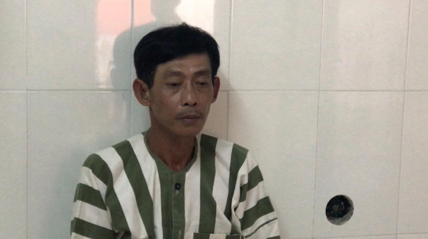 Lê Hồng Phát tại công an.