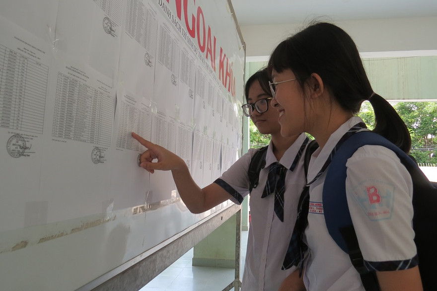 Hơn 98% sĩ tử TPHCM đến làm thủ tục dự thi