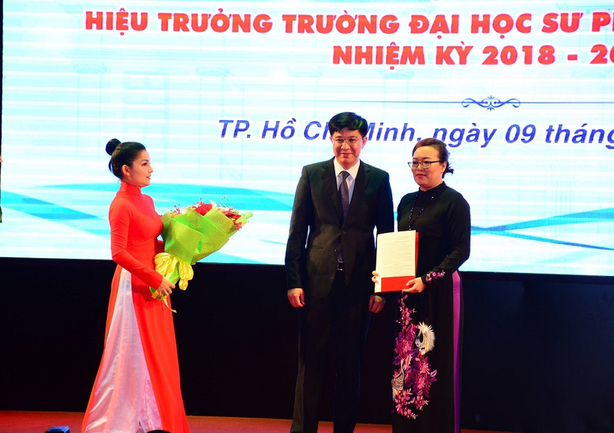 Lễ công bố Quyết định bổ nhiệm hiệu trưởng ĐH Sư phạm TPHCM