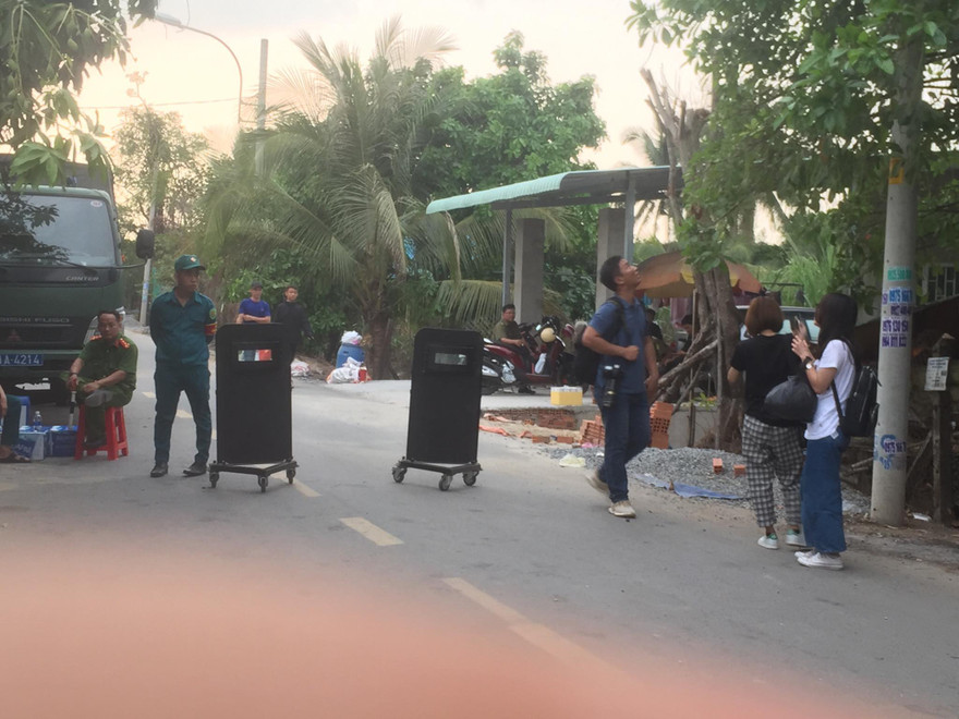 Lực lượng chức năng truy tìm Tuấn 'khỉ' ở Củ Chi những ngày qua.